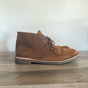 Men’s Clarks Bushacre 2 Chukka Desert Leather Boots Sz 8M
